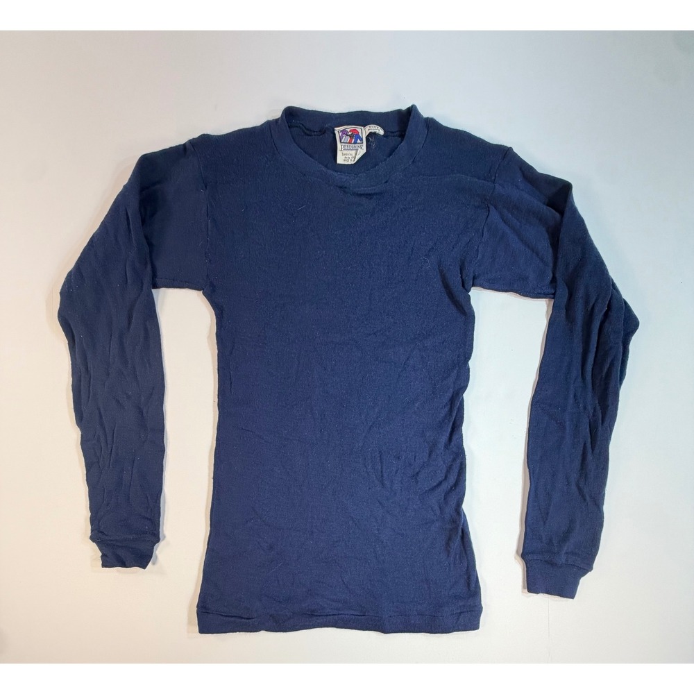 Vintage Peregrine Sun Valley Polypropylene Thermal Base Layer Navy Blue Mens M